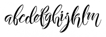 Seilla Script Regular Font LOWERCASE