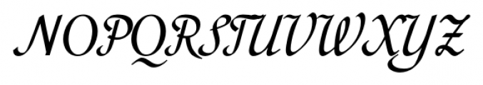 Sekhmet Italic Font UPPERCASE