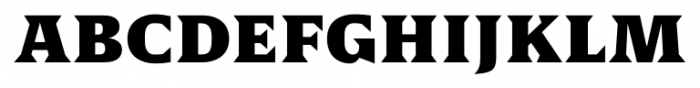 Sergio FY Black Regular Font UPPERCASE