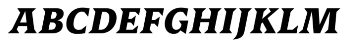 Sergio FY Bold Italic Font UPPERCASE