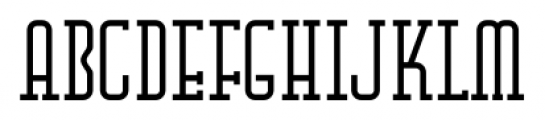 Serif Nouveau JNL Regular Font UPPERCASE