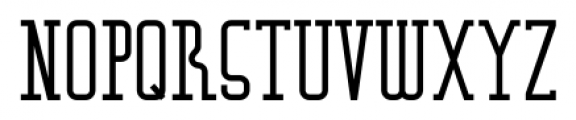 Serif Nouveau JNL Regular Font UPPERCASE