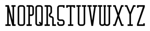 Serif Nouveau JNL Regular Font LOWERCASE