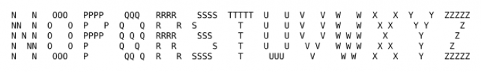 Several Mono Regular Font UPPERCASE