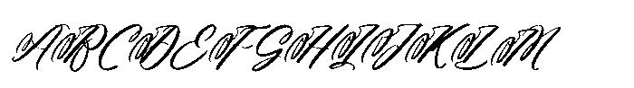 Seafood Gather Italic Font UPPERCASE