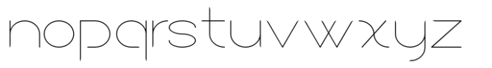 Sean Henrich ATF Ultra Light Font LOWERCASE