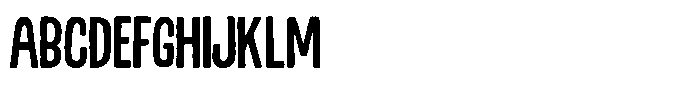 Seaside Courier Sans Font UPPERCASE
