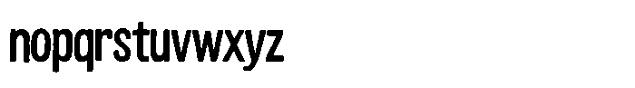 Seaside Courier Sans Font LOWERCASE