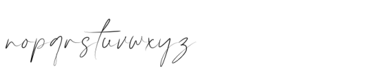 Secilia Font LOWERCASE