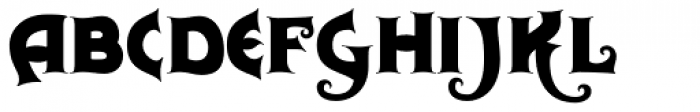Secombe Font LOWERCASE