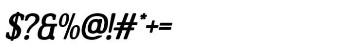 Second Choice Italic Font OTHER CHARS