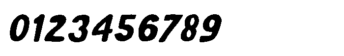 Second Craft Italic Font OTHER CHARS
