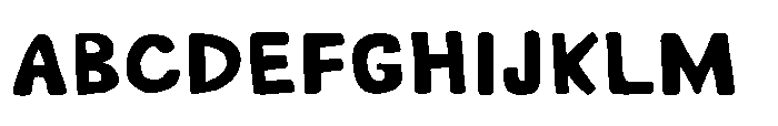 Second Craft Regular Font UPPERCASE