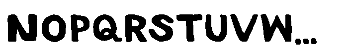 Second Craft Regular Font UPPERCASE