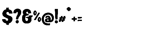 Second Moment Regular Font OTHER CHARS
