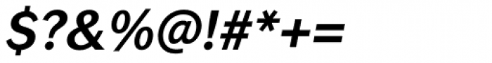 Seconda Bold Italic Font OTHER CHARS