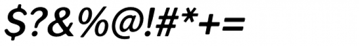 Seconda XtraSoft Demi Italic Font OTHER CHARS