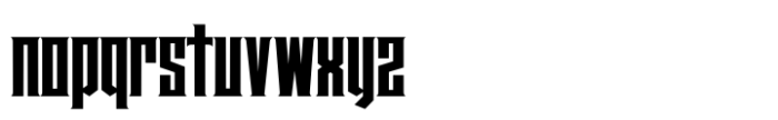 Secondline UC Bold Font LOWERCASE