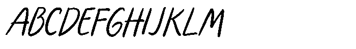 Secret Motions Sans Font UPPERCASE