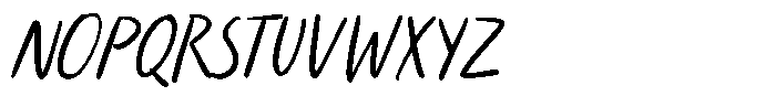 Secret Motions Sans Font UPPERCASE