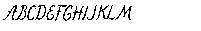 Secret Motions Script Font UPPERCASE