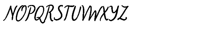 Secret Motions Script Font UPPERCASE
