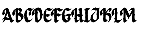Secrilka Regular Font UPPERCASE