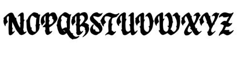 Secrilka Regular Font UPPERCASE