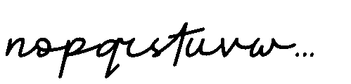 Sectro Italic Font LOWERCASE
