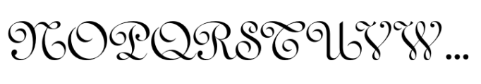 Secular Regular Font UPPERCASE