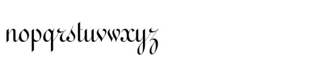 Secular Regular Font LOWERCASE