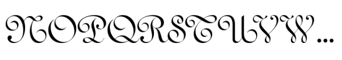 Secular Variable Font UPPERCASE