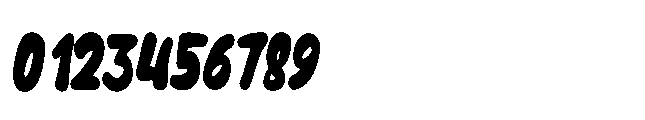 Secy Break Font OTHER CHARS