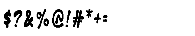 Secy Break Font OTHER CHARS