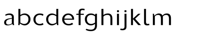 Sedid Light Exp Font LOWERCASE