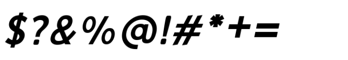 Sedid Pro Bold Italic Font OTHER CHARS