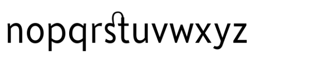 Sedid World Condensed Font LOWERCASE