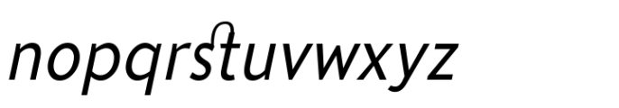 Sedid World Italic Con Font LOWERCASE