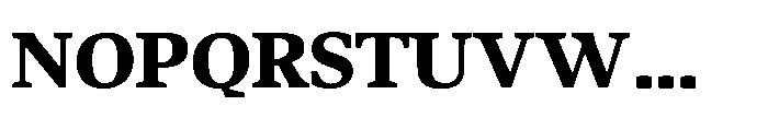 Sedna Heavy Font UPPERCASE