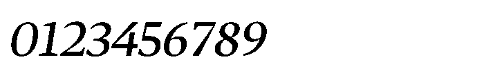 Sedna Light Italic Font OTHER CHARS