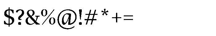 Sedna Light Font OTHER CHARS