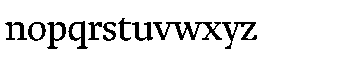 Sedna Regular Font LOWERCASE