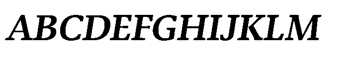 Sedna Semi Bold Italic Font UPPERCASE