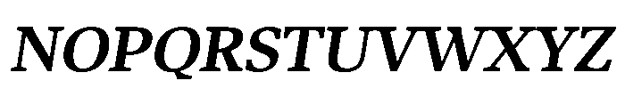 Sedna Semi Bold Italic Font UPPERCASE