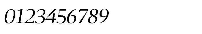 Sedna Thin Italic Font OTHER CHARS