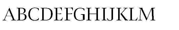 Sedna Thin Font UPPERCASE