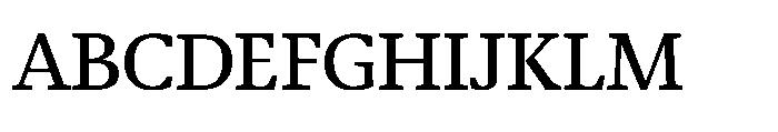 Sedna Variable Regular Font UPPERCASE