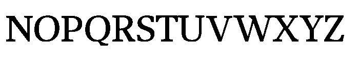 Sedna Variable Regular Font UPPERCASE