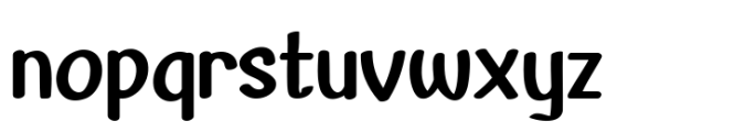 Sedoya Font LOWERCASE