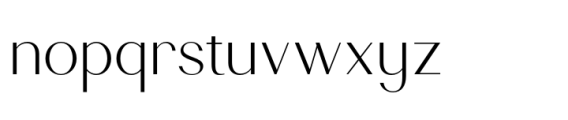 Sedra Light Font LOWERCASE